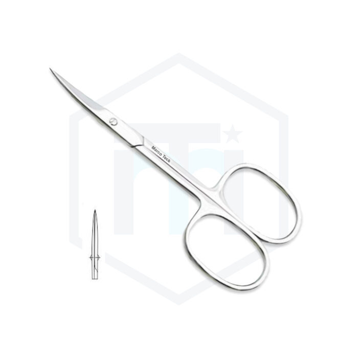 Fine Cutical Scissors Euro Secrew Curved
