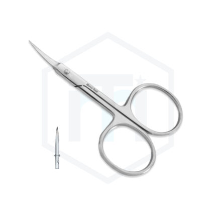 Cuticle Scissors Euro Screw Curved