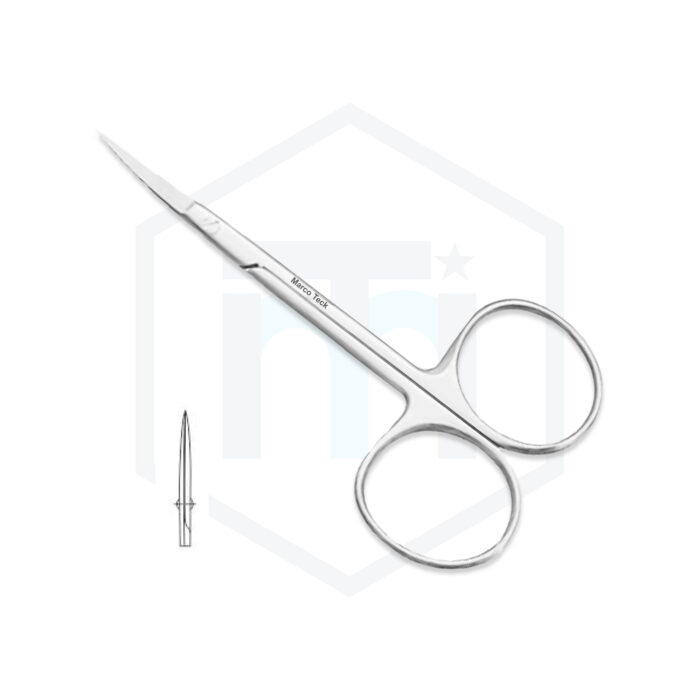 Iris Scissors Fix Screw Curved