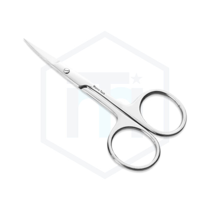 Cuticle Scissors Euro Screw Curved
