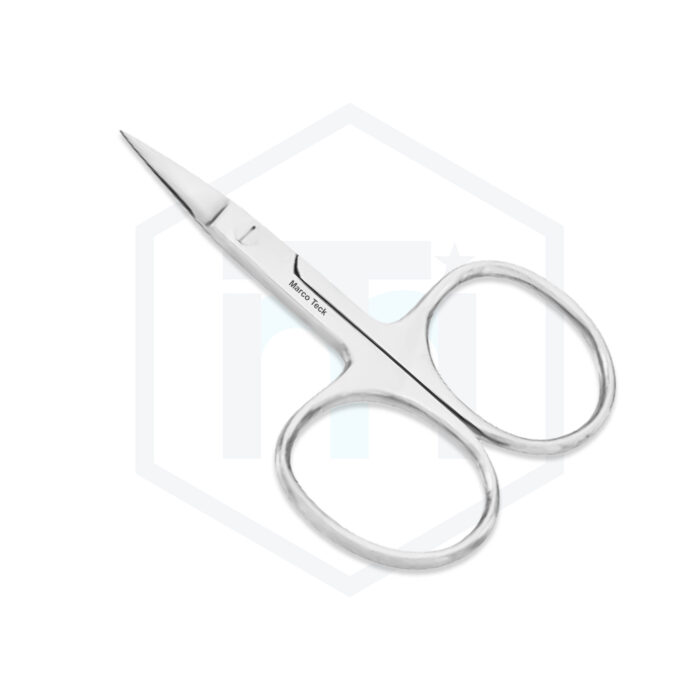 Cuticle Scissors Fix Screw Curved