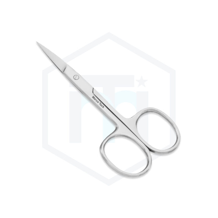 Cuticle Nail Scissors Fix Screw Curved