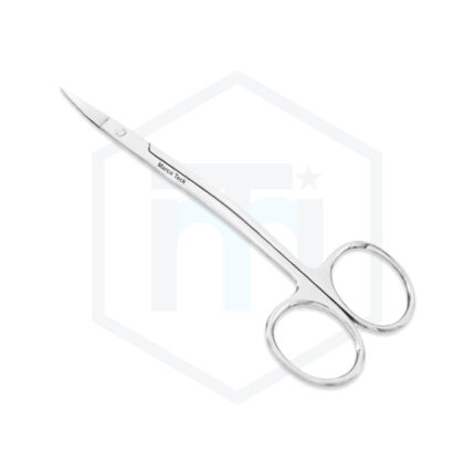 Cuticle Scissors Fix Screw Curved