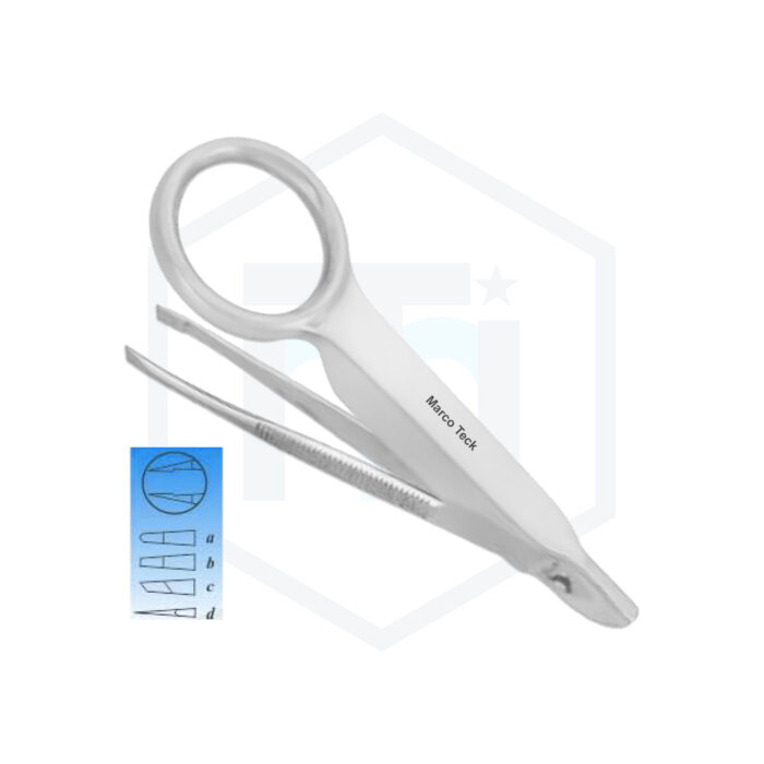 Eye Brow Tweeezers With Magnifying Glass