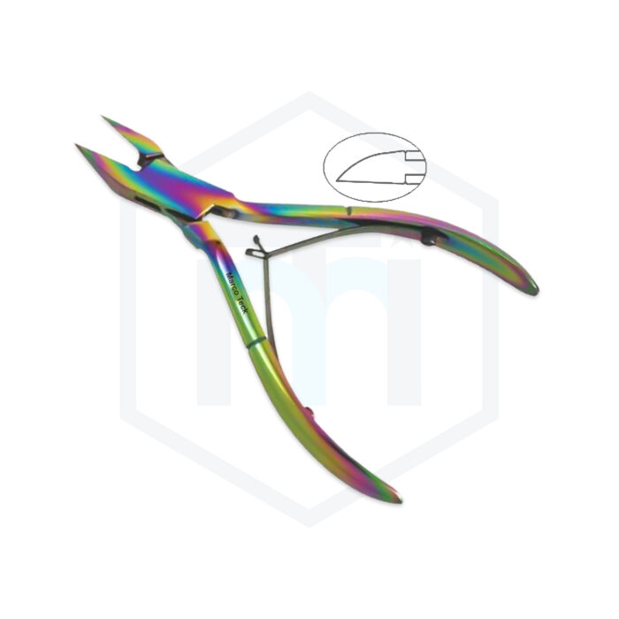 Ingrowing Toe Nail Nipper Lock Leaf Spring