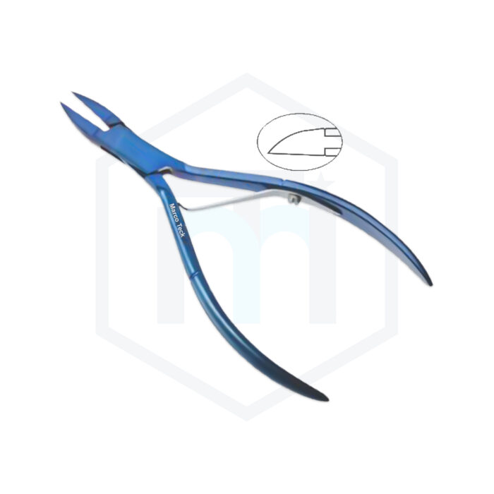 Cuticle Cutter Box Joint Single Spring