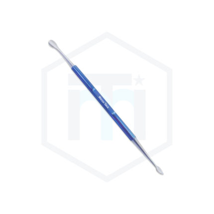 Pusher / Knife Double Ended Blue Titanium