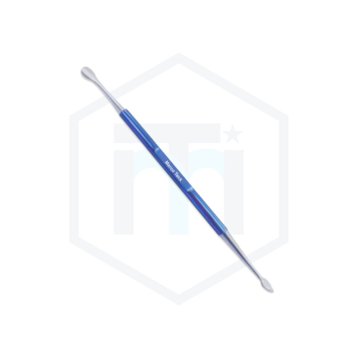 Pusher / Knife Double Ended Blue Titanium