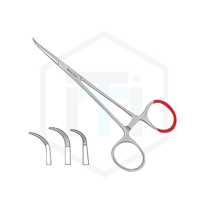 Micro Adson Dissecting Forceps Curved