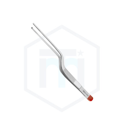 Lucae Tissue Forceps Bayonet Shaped 1x2 teeth
